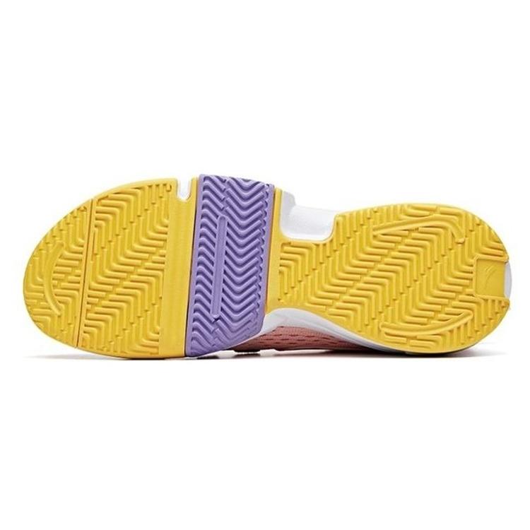 New Dragon Ball Super x Anta Majin Buu Cushioning Anti Slip And Wear Resistant Low Top Basketball Shoes Men's Pink Purple 112021615-5