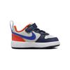 Nike Court Borough Low Recraft TD 'Midnight Navy Team Orange' DV5458-401 Toddler Shoes