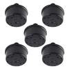 5 pz Silenziatore Filtro Compressore d'Aria Filtro di Aspirazione Nero