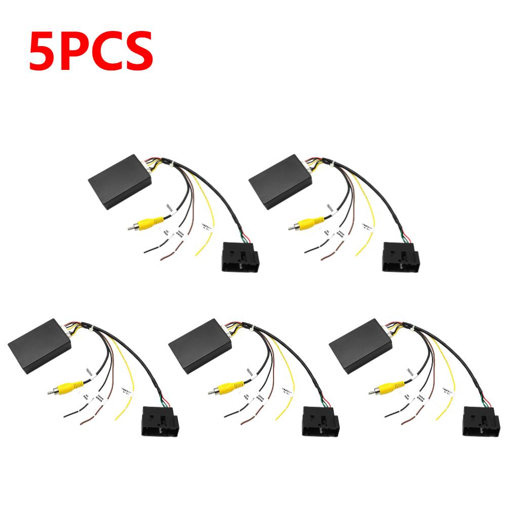 12V Backup Camera Decoder RGB To AV Reverse Camera CVBS Interface Reversing Camera Signal Converter for Volkswagen RCD510 RNS510