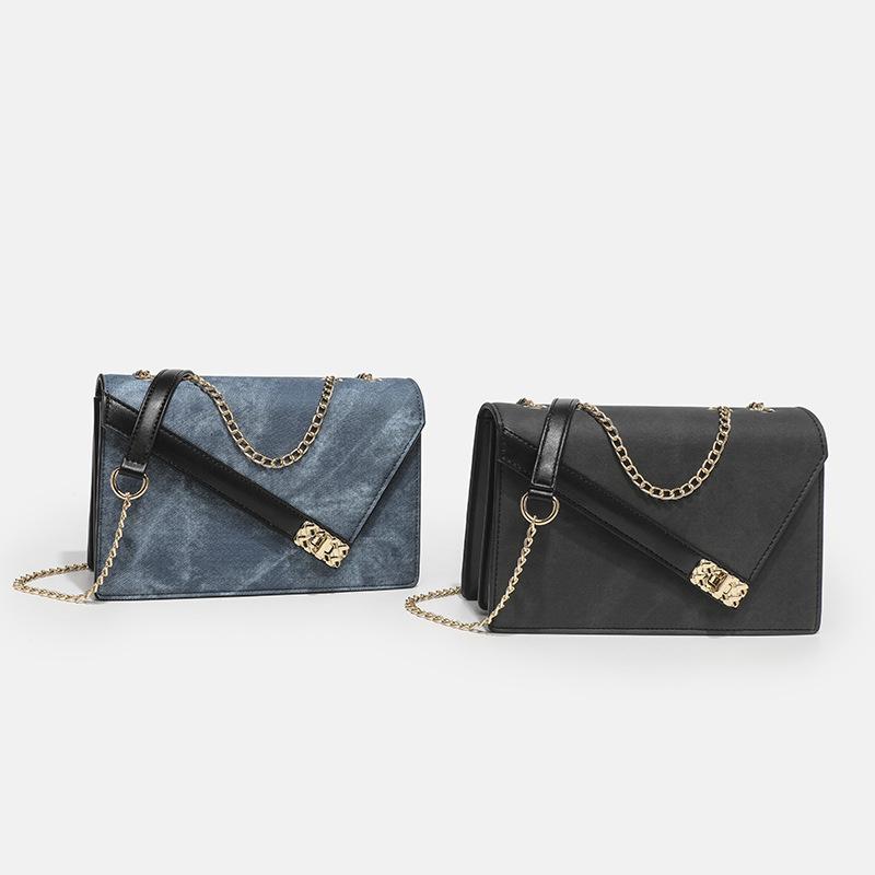 Fashion New Women Shoulder Bags Luxury PU Leather Small Square Bags Simple Flap Chain Crossbody Bags Female Messenger Handbags