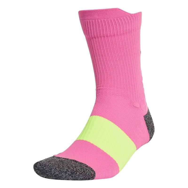 

Adidas Crew Socks Unisex 1 Pack Pink/Black/Yellow GI7669 20-22/XS