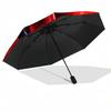 H-Haaland Umbrella with Automatic Open/Close & Self-8-Rib Heavy-Duty Umbrella, Compact Travel Umbrella Suitable for Outdoor