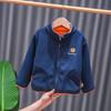 Jachetă cardigan nouă din lână polară pentru copii băieți fete, iarnă, copii, caldă, cu glugă, paltoane pentru bebeluși, îmbrăcăminte exterioară casual pentru copii mici