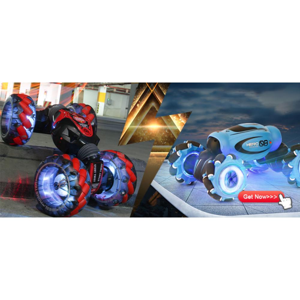 Manual Drift Car Wireless Cool Gesture Induction 2.4G Toy Light Music Drift Dance Twist Stunt Children's Remote Control Car