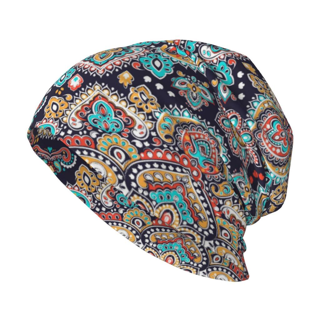 Bohemian Persian Style Knitted Hat Retro Street Hip-hop Universal Skin Friendly Comfortable Warm Winter Hat Outdoor Casual Gift
