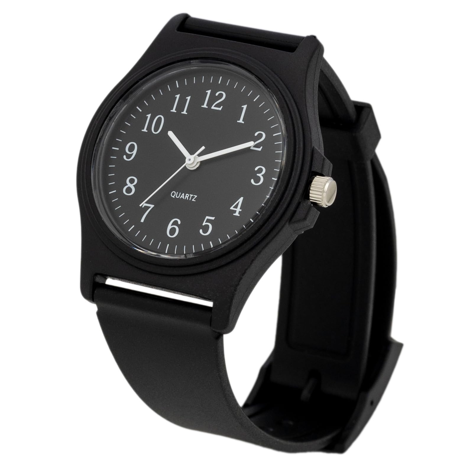 

Analog Wristwatch with Urethane Black Fizz [Fieldwork] Women s Band, PP001-6 чёрный