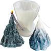 9*7.5cm Candle Silicone Mould Silicone Iceberg Silicone Mould Mountain Resin Mould   Clay Craft