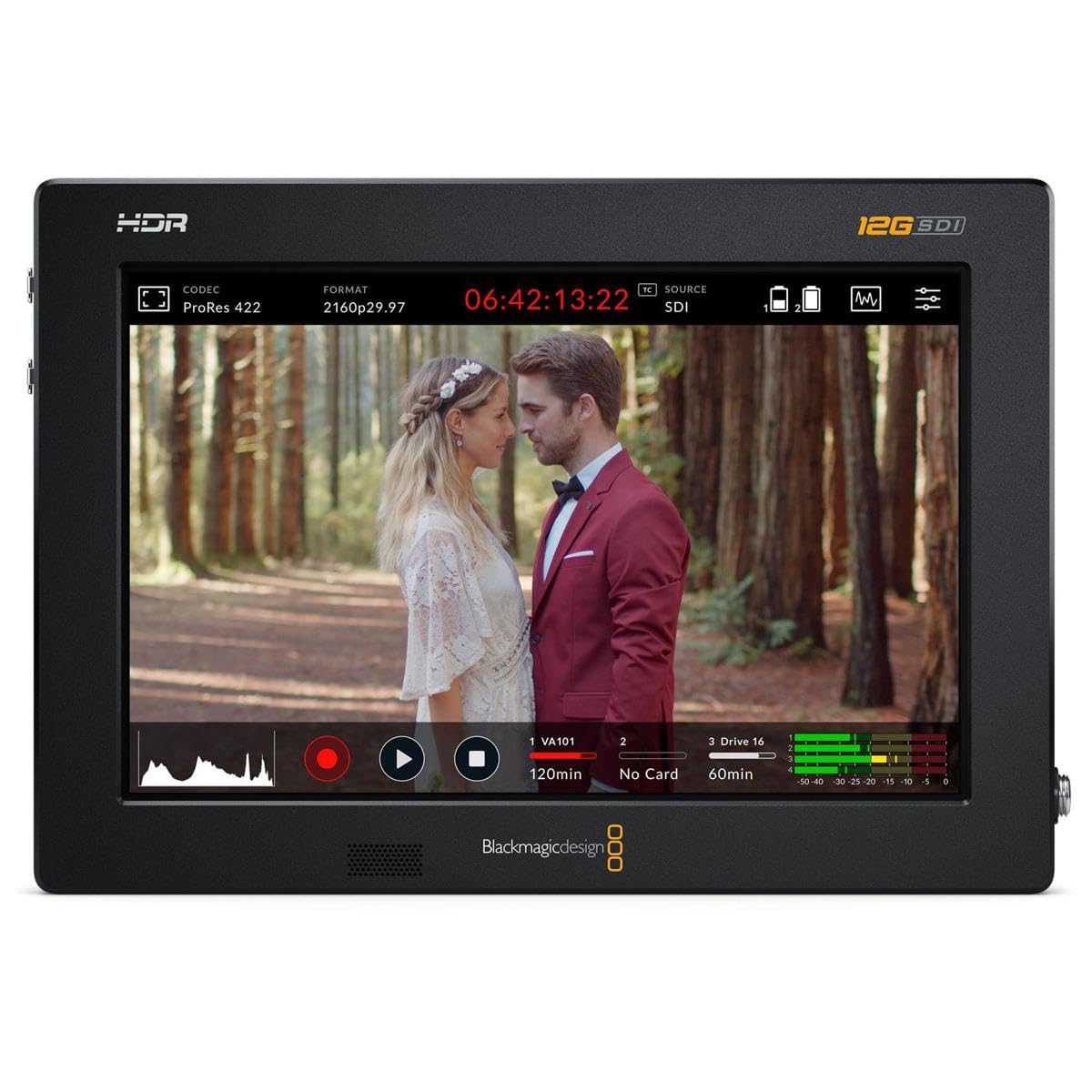 

Design Monitor Integrated Recorder Professional Scope VideoAssist 7 inch 12G HDR []Blackmagic HYPERD/AVIDA12/7HDR
