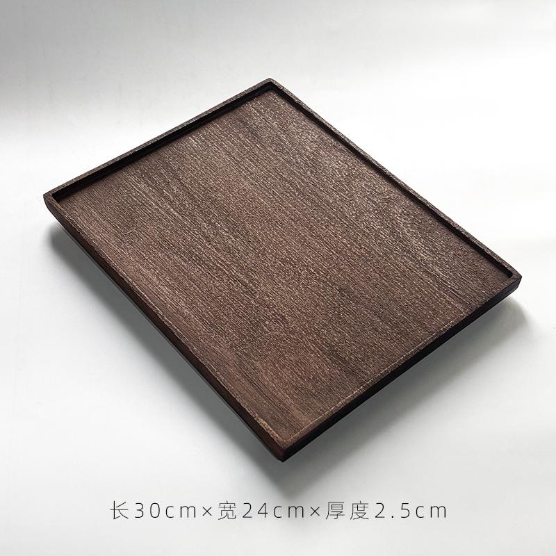 Solid Wood Tray Rectangular Teapot Holder