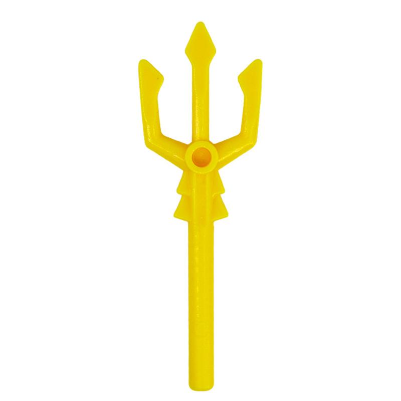 Small Particle Building Block Miniature Universal Accessories Small Bicycle Laser Bread Banana Fish Hot Dog Toy