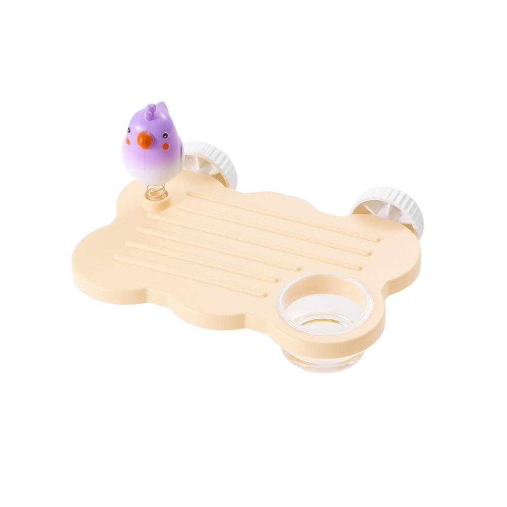Anti Slip Bird Cage Stand Toy with Water Bowl Hanging Feeding Platform  Easy To Clean
