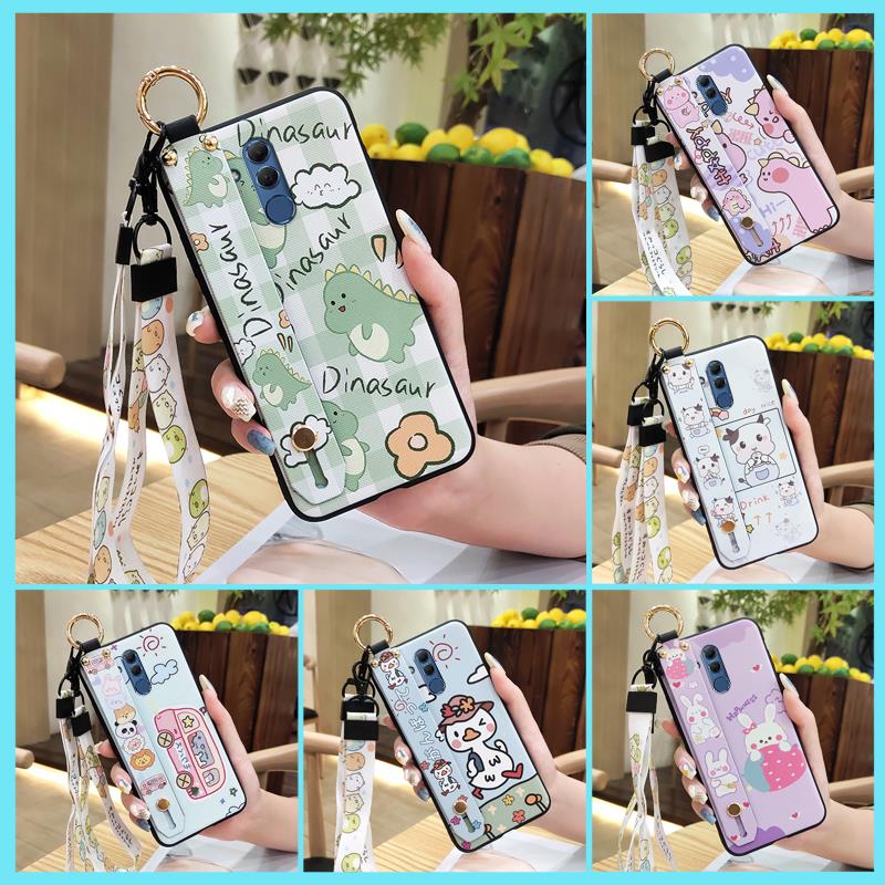 Protective Ring Phone Case For Huawei Mate 20 Lite Dirt-resistant Phone Holder Fashion Design Soft case Back Cover Cute