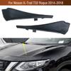 1 paio di piastre di rivestimento per parabrezza anteriore, tergicristallo, cofano laterale, coperchio, tappo per Nissan X-Trail Xtrail T32 Rogue 2014-2018