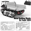 Mattoncini Metallici Assemblaggio Camion Rc 10ch Cingolato Ribaltabile Camion Radiocomandati Viti Dadi Modello Metallico 3d Per Ragazzi