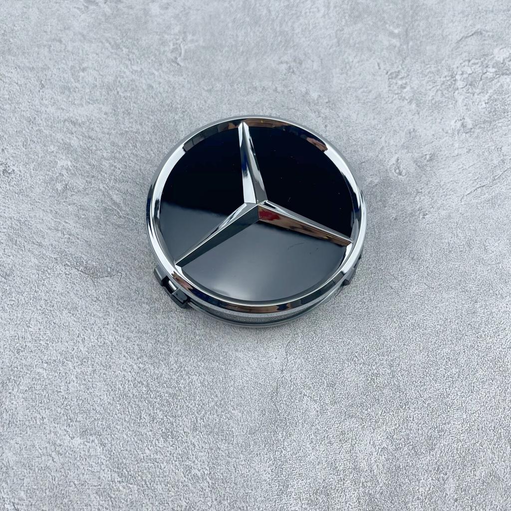 4pcs-AAA-75mm Glossy Black Car Wheel Center Logo Hub Cap For Mercedes Benz AMG W211 W205 W213 W203 C218 A207 CLA CLS E Class