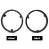 2pcs Car 6.5" Speaker Mount Pad Ring Spacer Washer Bracket Car Sub Woofer Midrange Horn Harness Plug Adapter Base for Mitsubishi