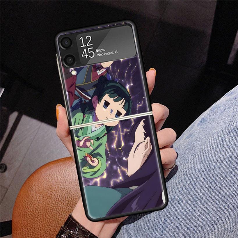 A-Apothecary D-Diaries Anime Phone Case For Samsung Z Flip 7 6 5 4 3 Galaxy ZFlip7 ZFlip6 ZFlip5 ZFlip4 ZFlip3 5G Print Cover