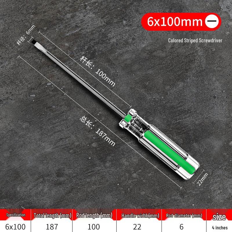 Shengda Strong Magnetic Torx and Phillips Screwdriver Set with Crystal Clear Handles