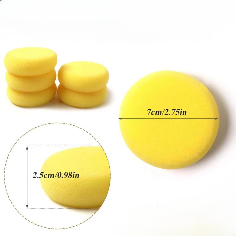 12Pz Spugne per Pittura Argilla da Modellare, Spugne Sintetiche Circolari per Artisti, Spugna per Acquerello per Pittura, Artigianato, Ceramica