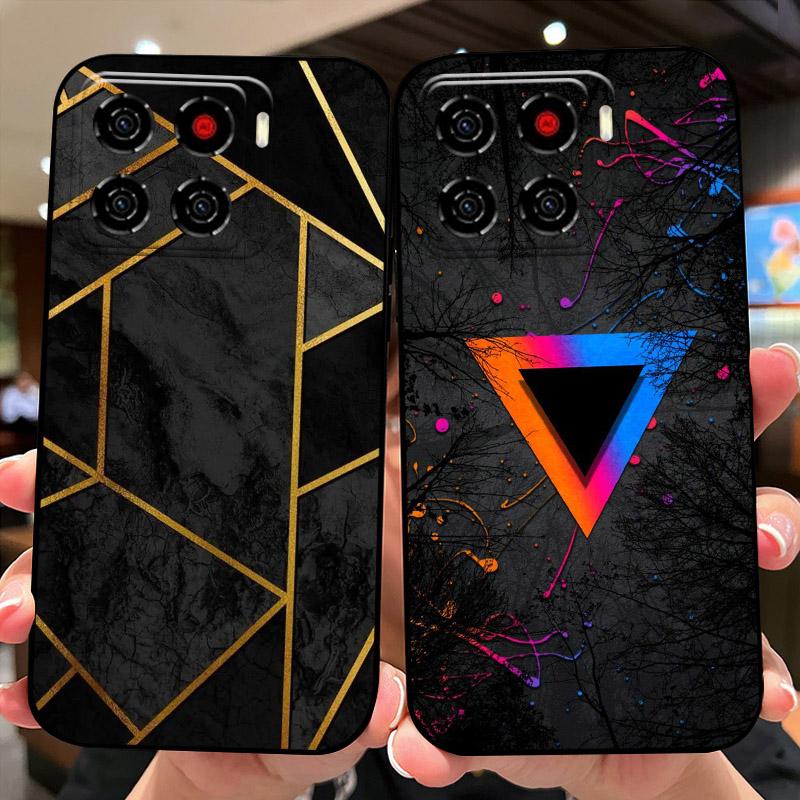 Handyhülle Für ZTE Blade A56 Niedliches Cartoon-Muster TPU Weiches Silikon Rückabdeckung Für ZTE BladeA56 A 56 4G Z2473 ZTEA56 Fundas Capa