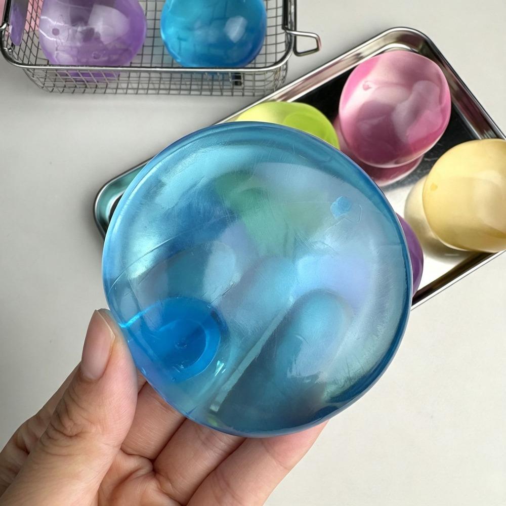Petrolatum Material Coconut Oil Round Stress Ball Soft Slow Rebound Pinch Toy  For Kids Adults