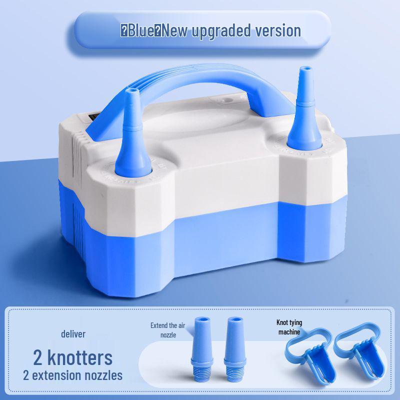 Automatic Electric Balloon Inflator Pump - Dual Mode: Manual & Electronic - Free Shipping