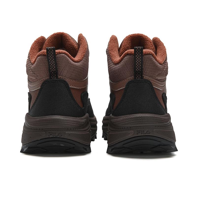 FILA TREK 2 Cushioning Abrasion Resistant Coverage Thermal Mid top Casual Shoes Women's Brown Black F12W542112FNB