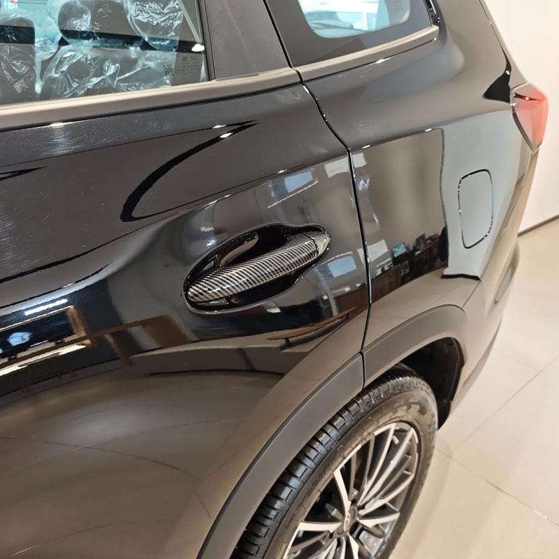 For EBRO S700 2025 2026 Door Handle Cover Protective Strip s700 ABS Carbon Black Decorative Sticker Styling Accessories