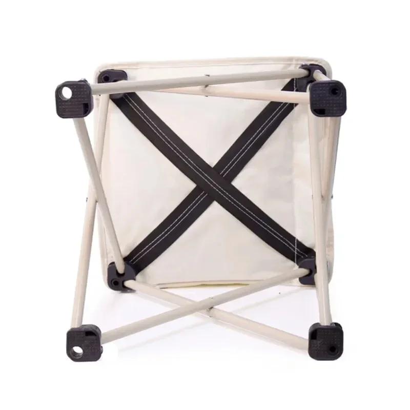 Tragbarer Klappstuhl für den Außenbereich, faltbarer Auto-Außenstuhl, leichtes Lager, starker Fahrkomfort