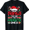 Lieber Weihnachtsmann Das sind Die Unartigen Lustiges Weihnachts-T-Shirt