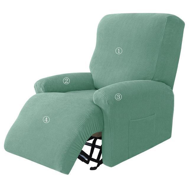 Copertura per Poltrona Reclinabile in Pile Polare Divisa Relax Copertura Completa per Sedia Lazy Boy per Divano Singolo Copridivani