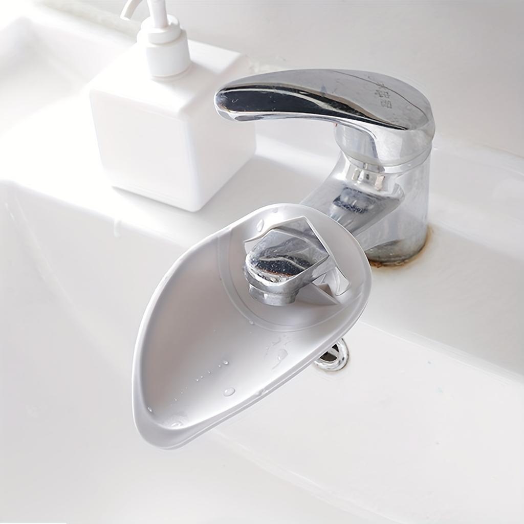1pc-Silicone Faucet Extenders for Kitchen & Bathroom - Splash-Proof, Child-Safe, Easy Install Water Flow Accessory