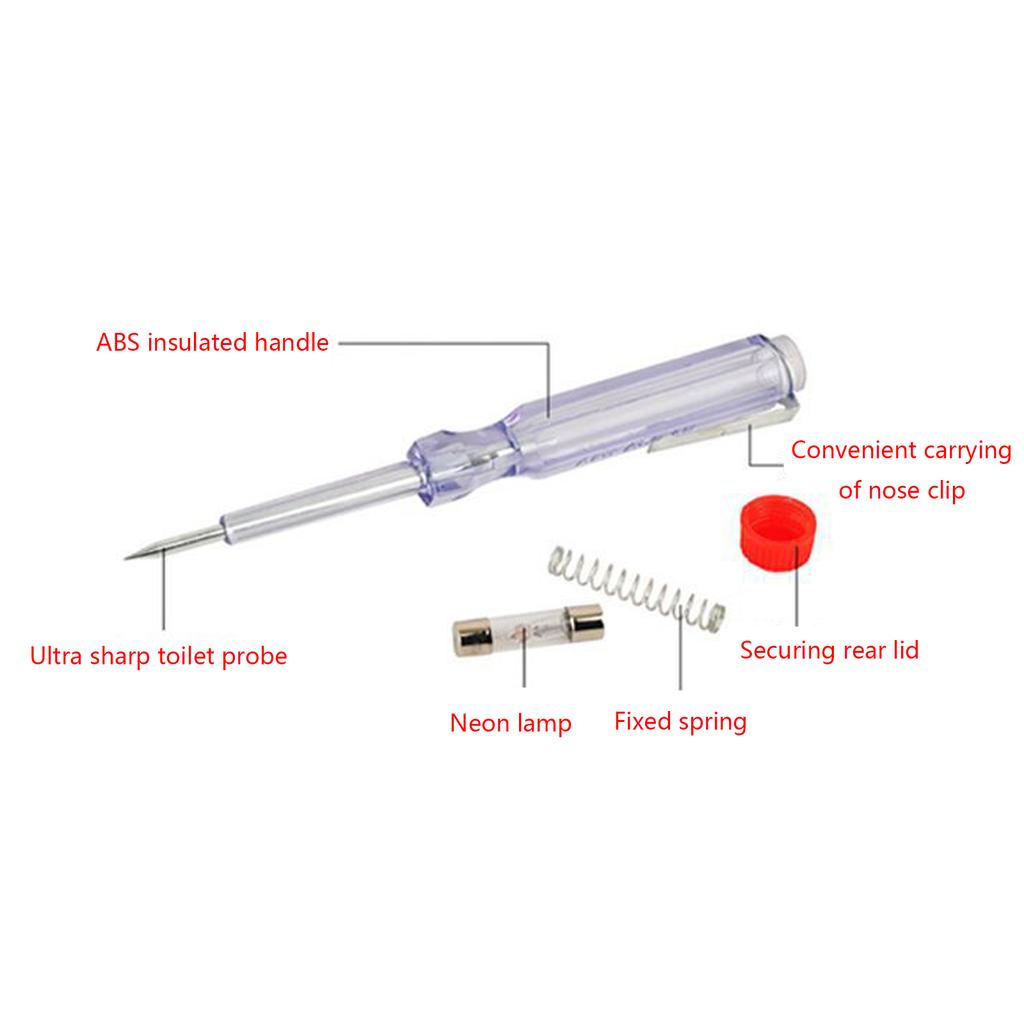 10-piece/set Wire Circuit Tester Automotive- Circuit Tester for Low Voltage Systems- Fuse Switch- Wires for Household