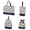COLORFUL CANDY STYLE Set for Kindergarten and School Shinkansen and Railway for Kindergarten and School Entrance Lesson Shoe Gym Clothes Cup NW402800