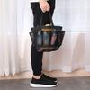Portable Mesh Shower Caddy Tote Beach Bag Toiletry Bag Organizer Storage Swimming Wash Bag Quick Dry Tote for Bathroom Camping