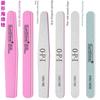 Nail File, Nail Shaping Tool, Nail Surface Polishing Sponge, Grinding Strip, Nail Polish Remover, Nail Care Tool Set