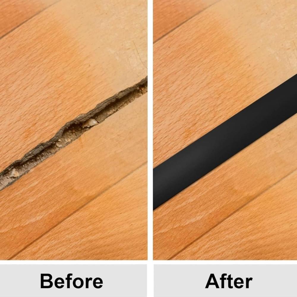 1PC 1X4cm Self Adhesive Carpet To Tile Edging Trim Strip Cuttable Threshold Cover Doorway Divider Strip Wear-resistant Fl