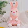 Soft Pink Rabbit Plush Doll PP Cotton Rabbit Stuffed Toy Cute Rabbit Plush Toys  Kids Gifts
