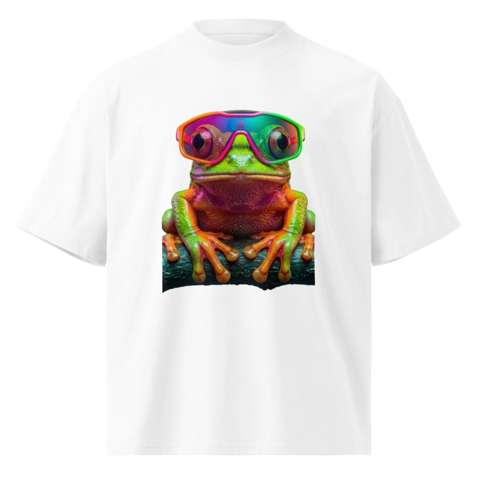 The Frog — Oversized Graphic Tee | Cold Blooded XL