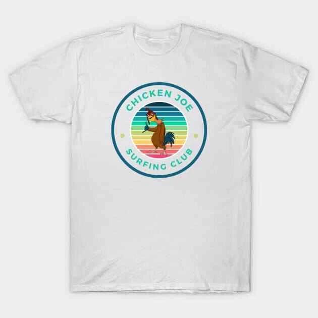 retro chicken joe surfing club Made in Australia T-Shirt S