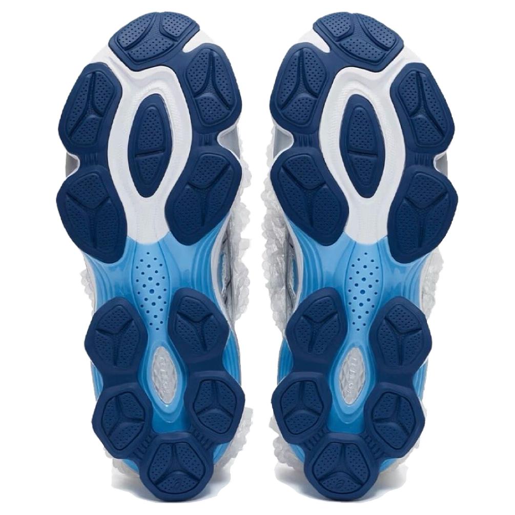 SHUSHU Tong X ASICS Gel Kinetic Fluent White Dive Blue Unisex Sneakers 1203A822-101