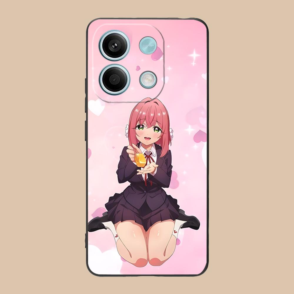 Anime Hakari Hanazono Matte TPU Mobile Phone Case for Xiaomi 15 14 13 12 Mi 11 T Ultra Lite Pro S X 5G Colorful Printing Cover
