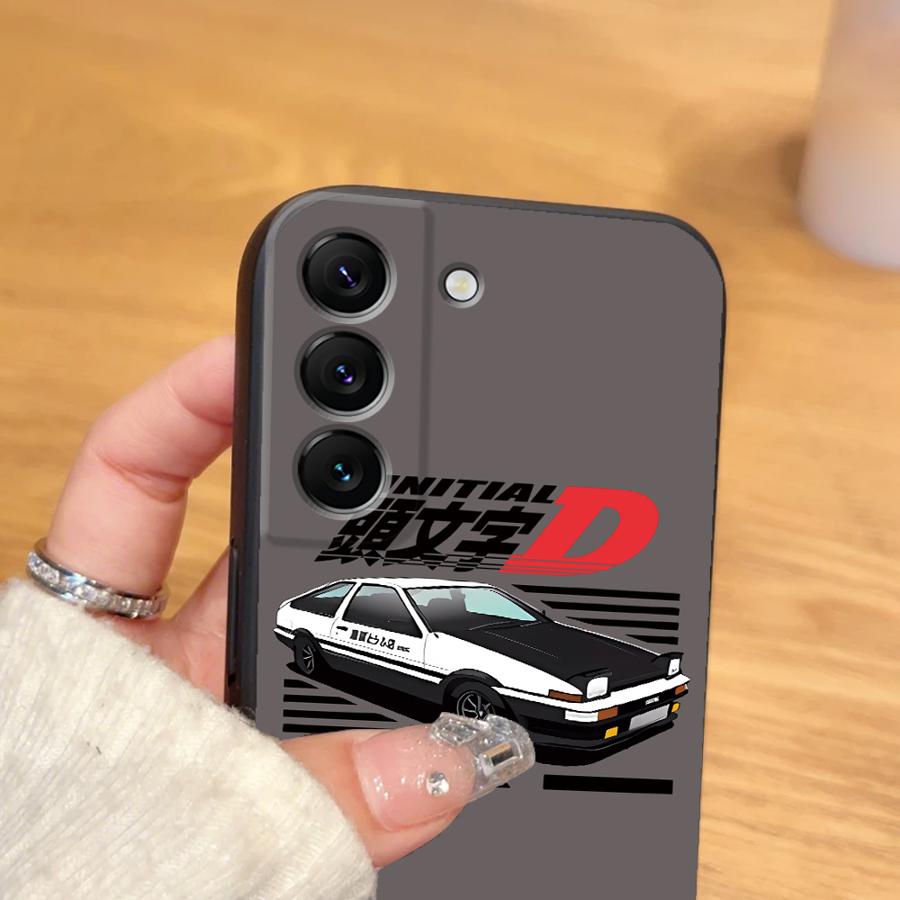 Case for Samsung Galaxy S25 S23 S26 S24 Plus S10 S9 Note 20 8 9 10 S20 Ultra S21 FE Funda Phone Cover Japan Initial D