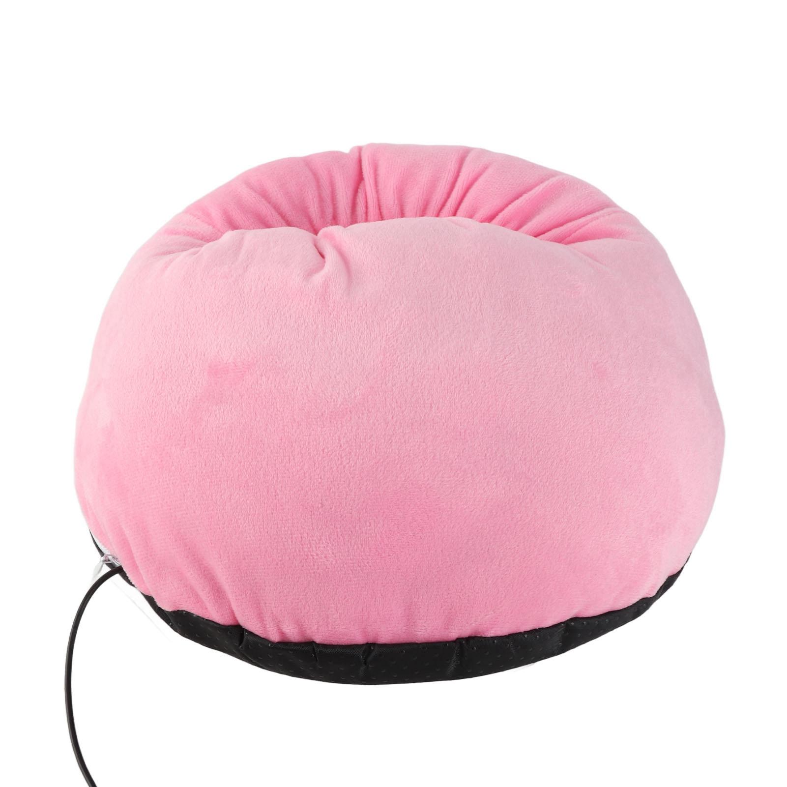 

Электрическая грелка для ног для мужчин и женщин, зимняя домашняя мягкая моющаяся грелка для ног с USB-подсветкой для работы и учебы светло-розовый