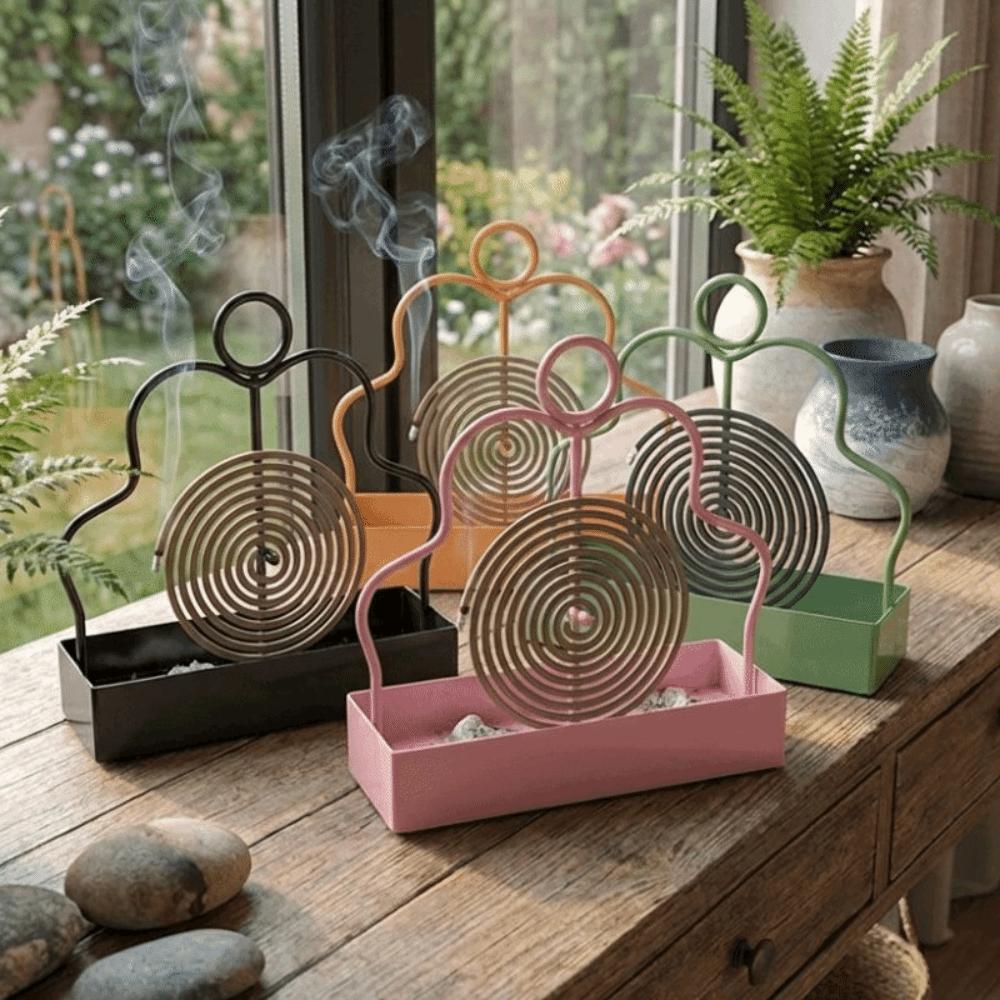 Ash Catcher Tray Incense Storage Rack Anti Scalding Coil Incense Burner  Living Room