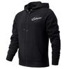 Men's Zip Cluster Hoodie M Black
