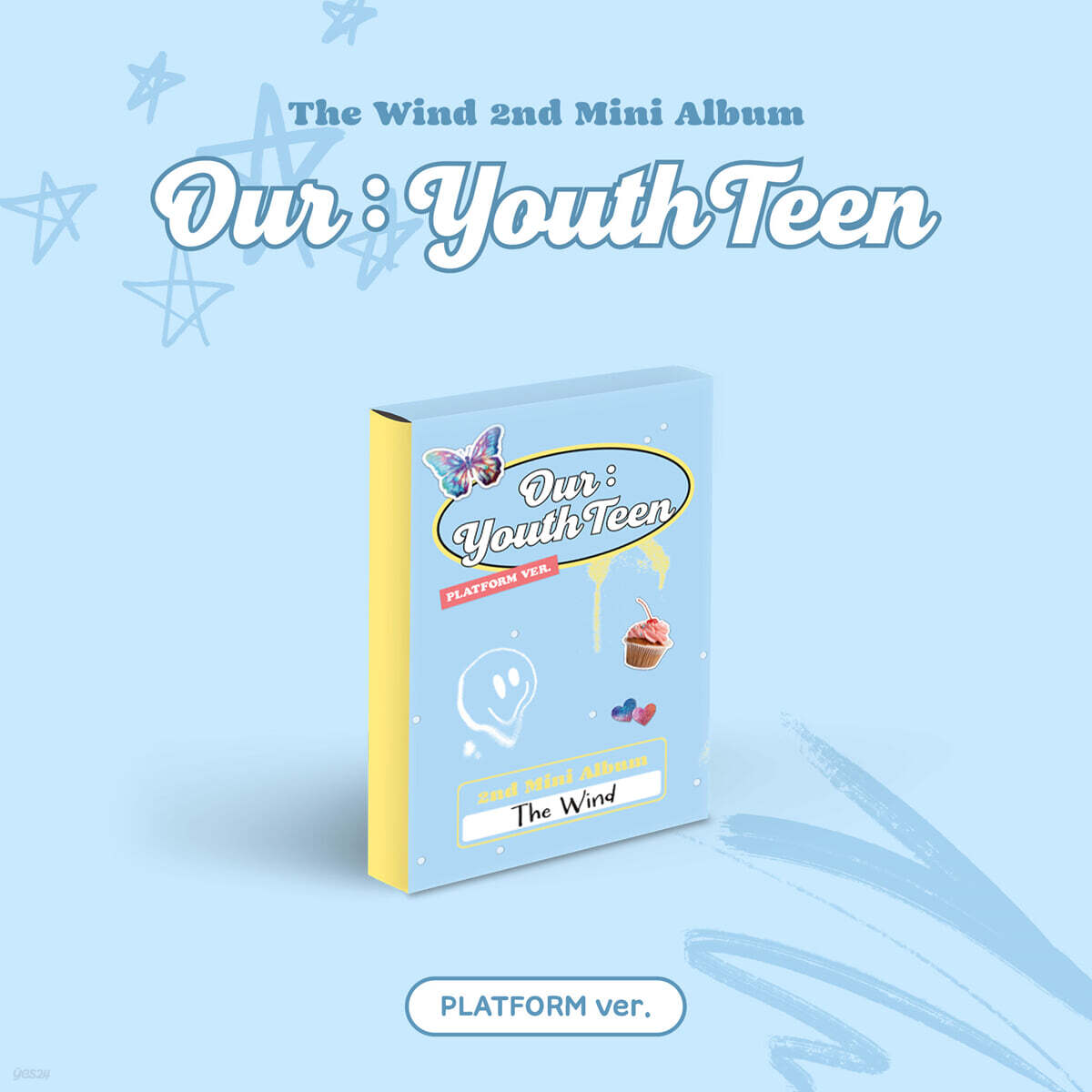 

The Wind - 2nd Mini Album: Our: YouthTeen [Platform ver.]