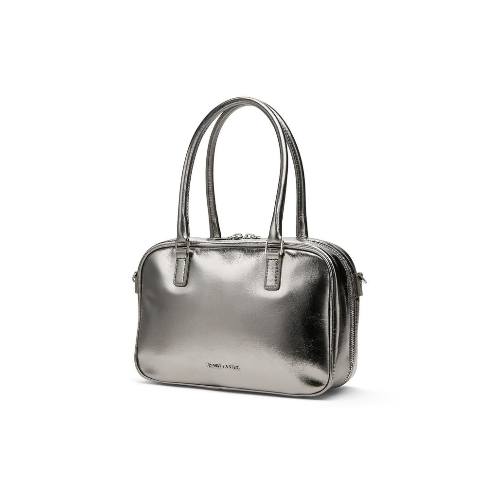Charles & Keith Wide Strap Boston Bag Women Handbags Multiple-Colors CK2-30271398