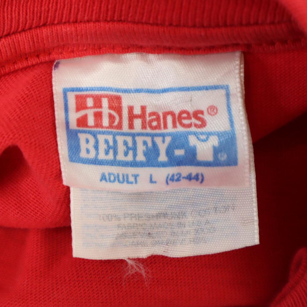 Hanes 90s Wing Mark Short sleeve HONDA T-shirt L Honda Old Vintage Men's Used